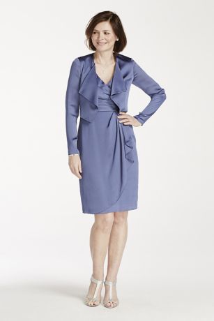 Petite sheath dress with bolero jacket black friday